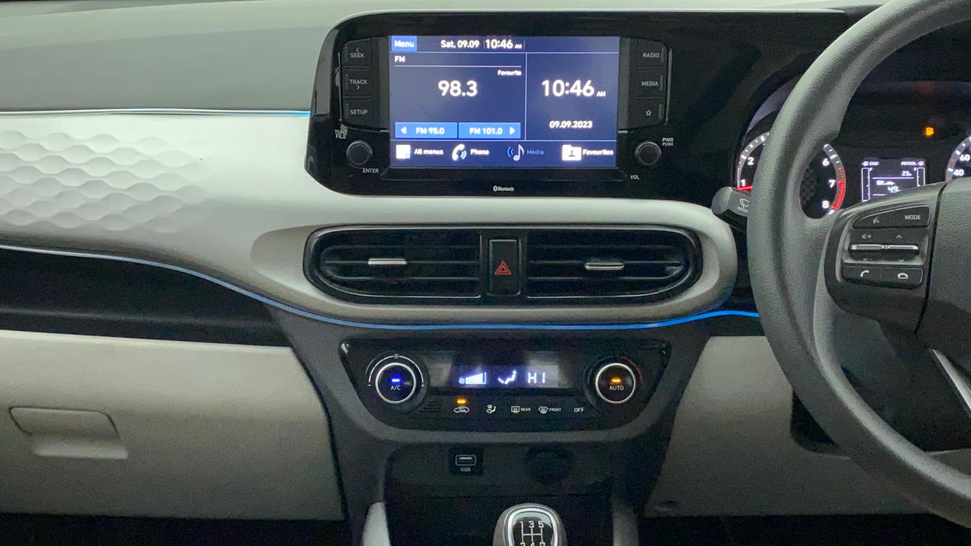 2021 Hyundai GRAND I10 NIOS SPORTZ 1.2 KAPPA VTVT CNG, CNG, Manual, 42,147 km, Air Conditioner
