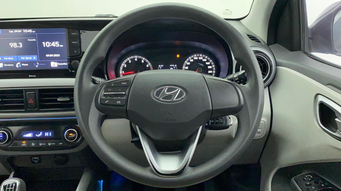 2021 Hyundai GRAND I10 NIOS SPORTZ 1.2 KAPPA VTVT CNG, CNG, Manual, 42,147 km, Steering Wheel Close Up