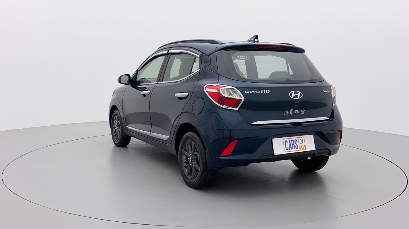 2021 Hyundai GRAND I10 NIOS SPORTZ 1.2 KAPPA VTVT CNG, CNG, Manual, 42,147 km, Left Back Diagonal