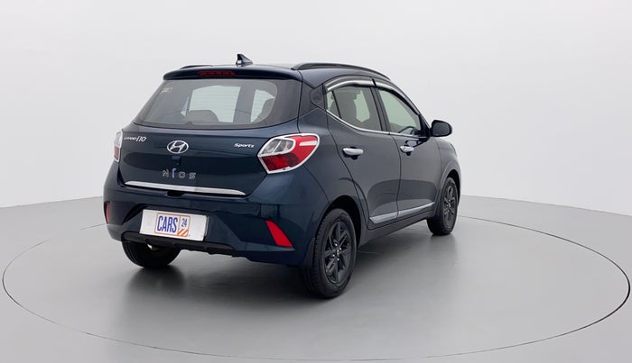 2021 Hyundai GRAND I10 NIOS SPORTZ 1.2 KAPPA VTVT CNG, CNG, Manual, 42,147 km, Right Back Diagonal