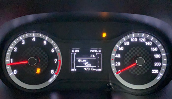 2021 Hyundai GRAND I10 NIOS SPORTZ 1.2 KAPPA VTVT CNG, CNG, Manual, 42,147 km, Odometer Image