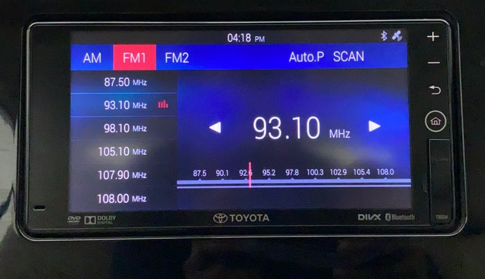 2017 Toyota Corolla Altis VL AT, Petrol, Automatic, 66,207 km, Infotainment System