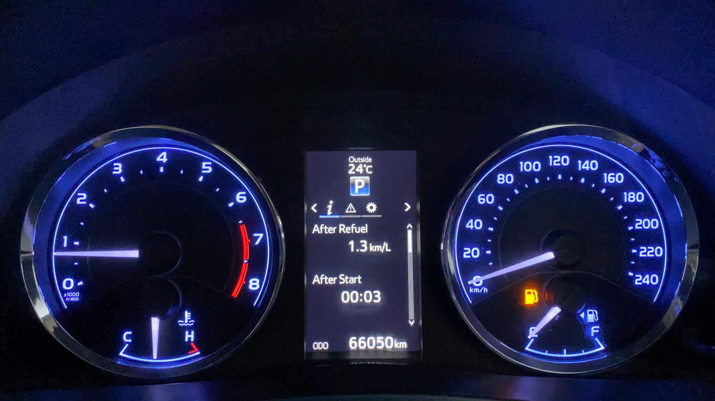 2017 Toyota Corolla Altis VL AT, Petrol, Automatic, 66,207 km, Odometer Image