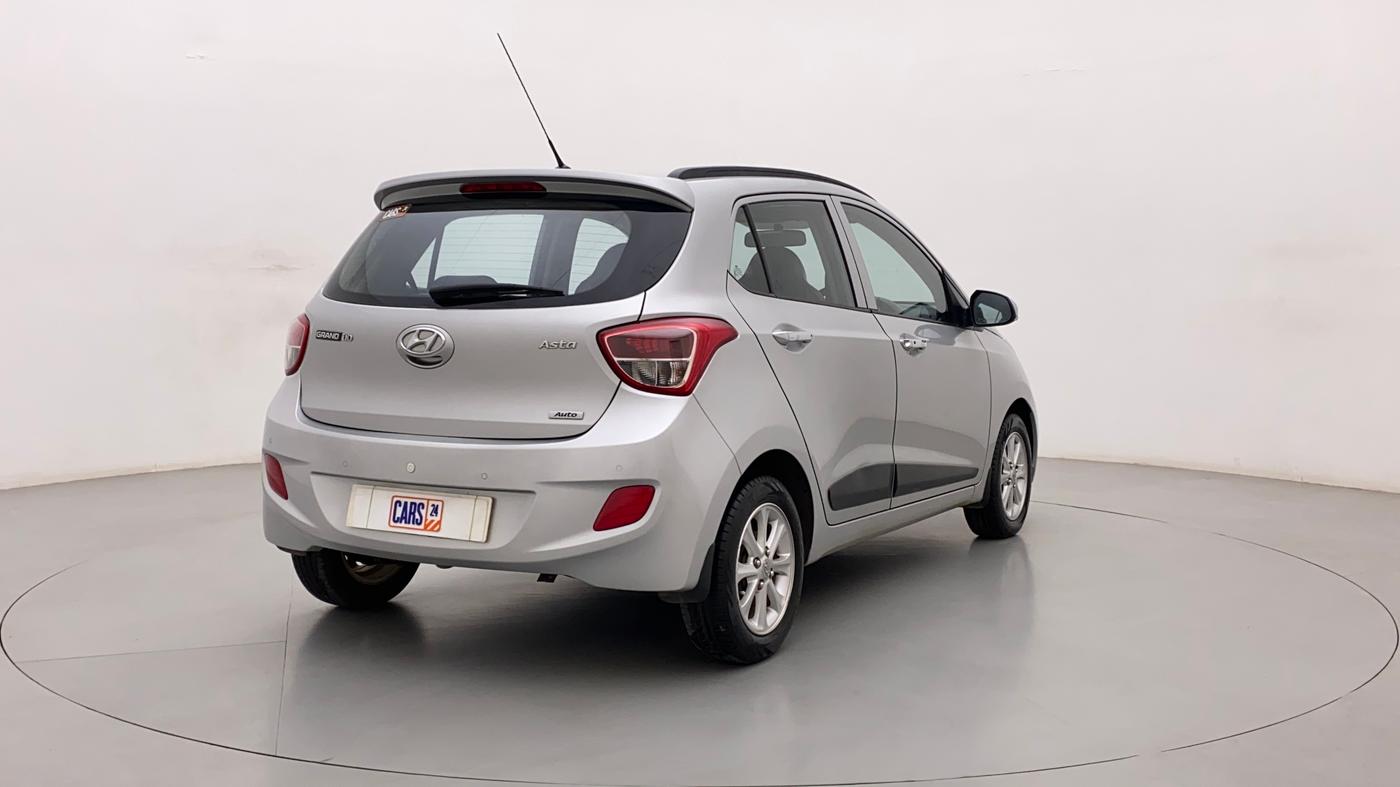 2015 Hyundai Grand i10 ASTA AT 1.2 KAPPA VTVT, Petrol, Automatic, 46,115 km, Right Back Diagonal
