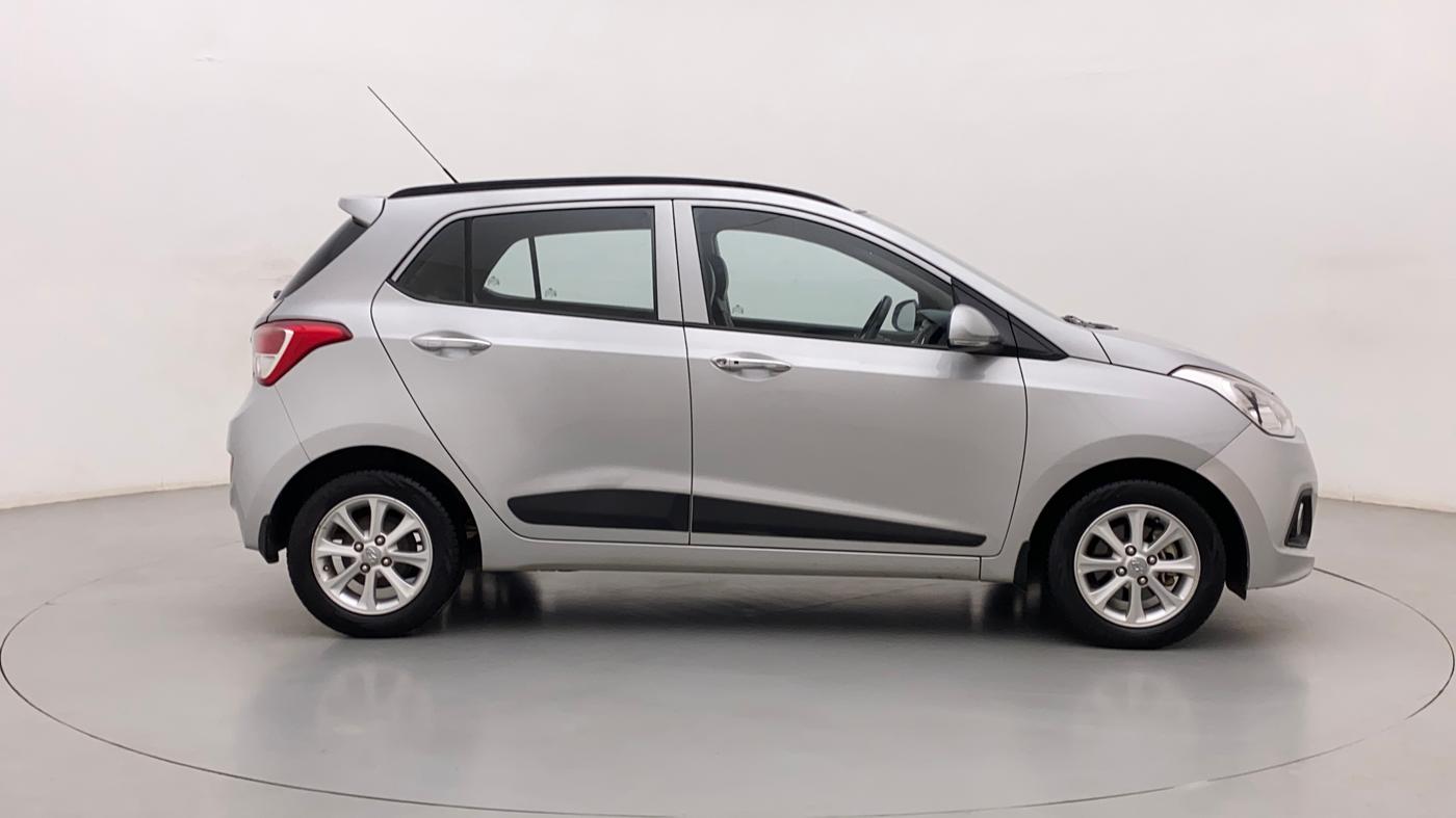 2015 Hyundai Grand i10 ASTA AT 1.2 KAPPA VTVT, Petrol, Automatic, 46,115 km, Right Side View