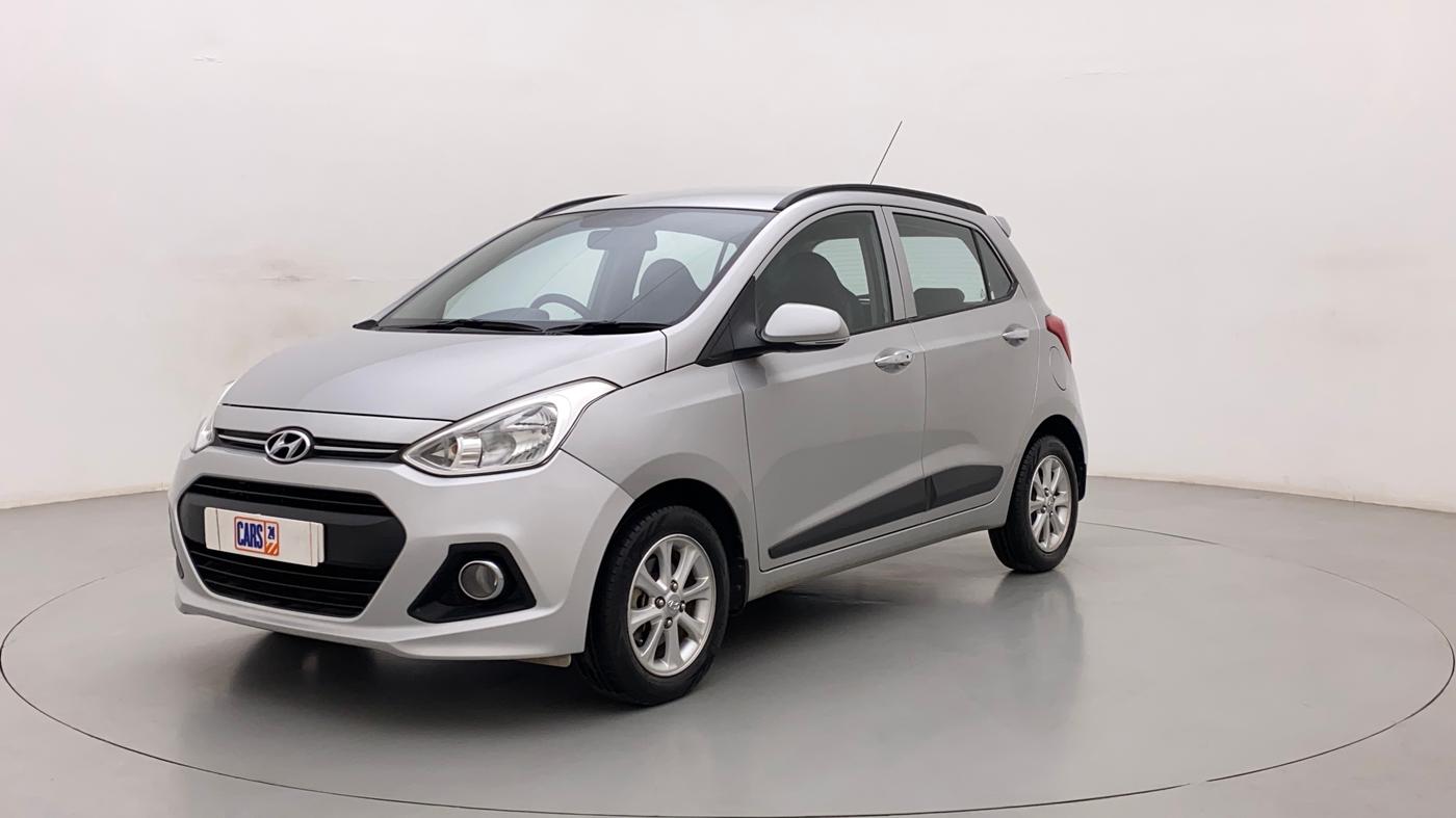2015 Hyundai Grand i10 ASTA AT 1.2 KAPPA VTVT, Petrol, Automatic, 46,115 km, Left Front Diagonal