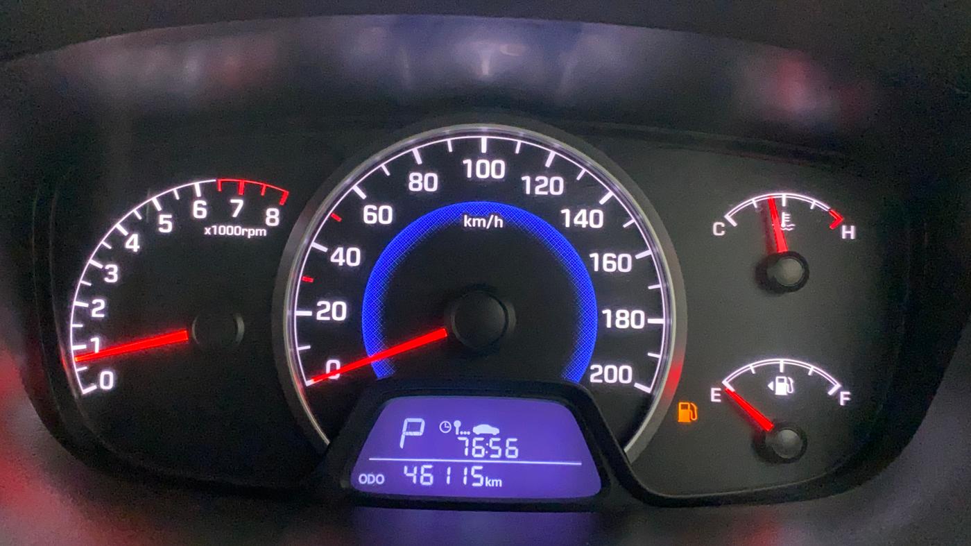 2015 Hyundai Grand i10 ASTA AT 1.2 KAPPA VTVT, Petrol, Automatic, 46,115 km, Odometer Image