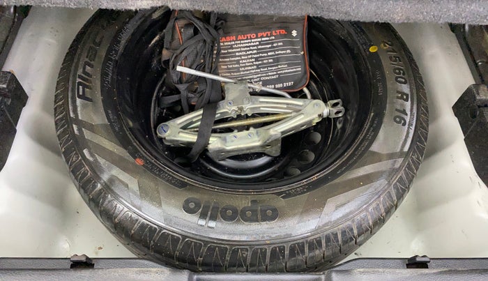 2023 Maruti BREZZA VXI S-CNG, CNG, Manual, 37,722 km, Spare Tyre