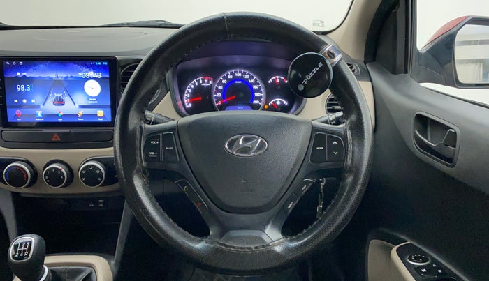 2019 Hyundai Grand i10 MAGNA 1.2 KAPPA VTVT CNG, CNG, Manual, 47,920 km, Steering Wheel Close Up