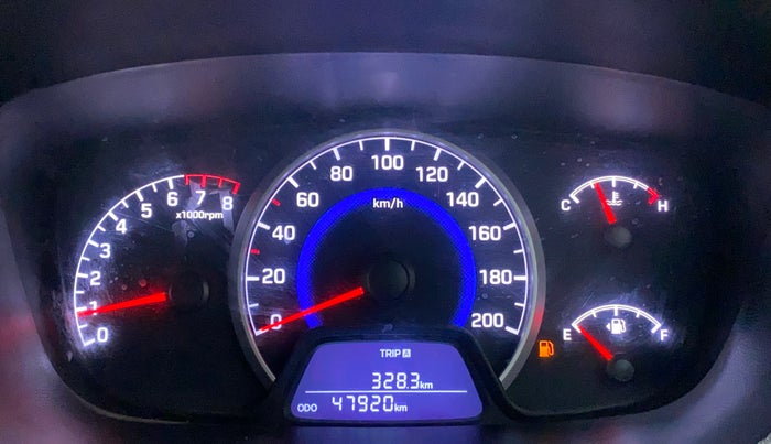 2019 Hyundai Grand i10 MAGNA 1.2 KAPPA VTVT CNG, CNG, Manual, 47,920 km, Odometer Image
