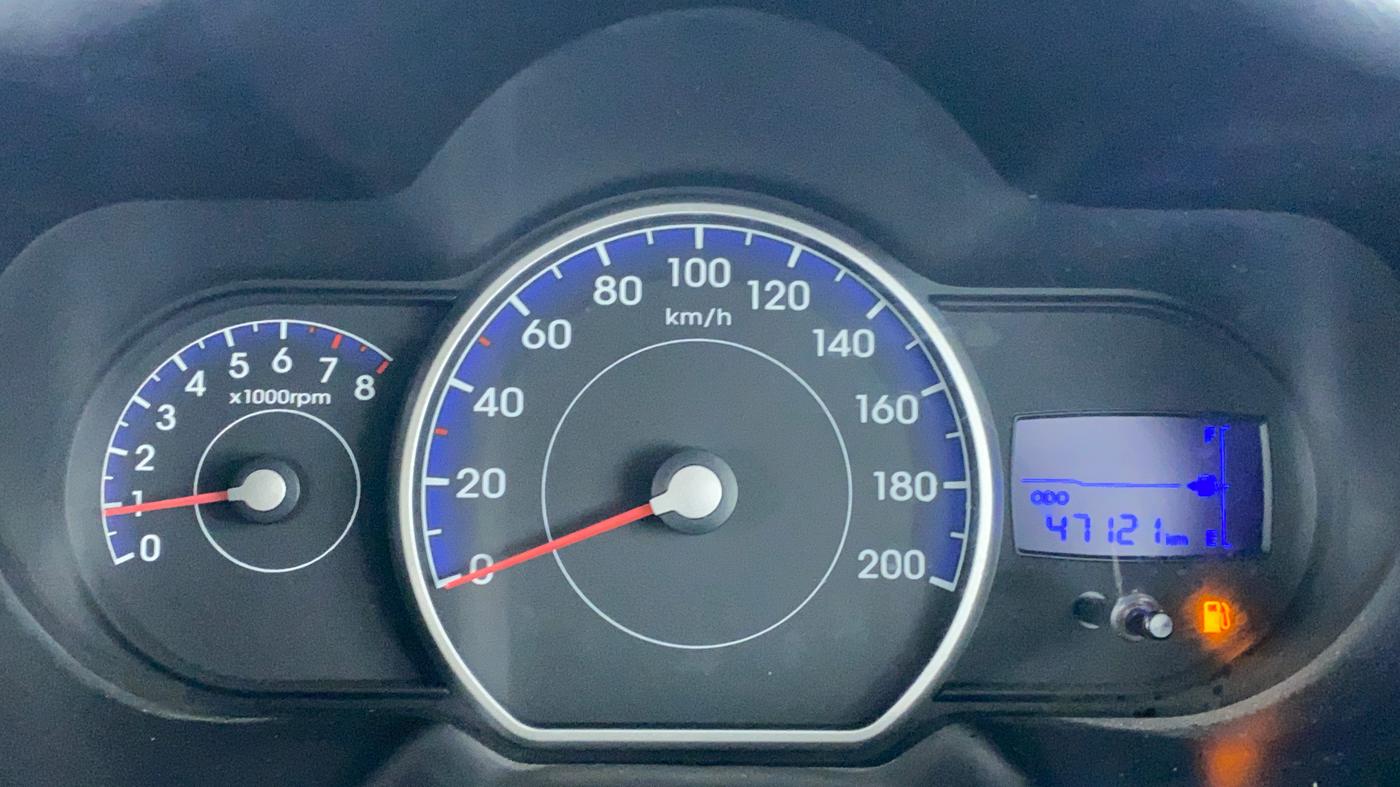 2011 Hyundai i10 MAGNA 1.2 KAPPA2, Petrol, Manual, 47,172 km, Odometer Image