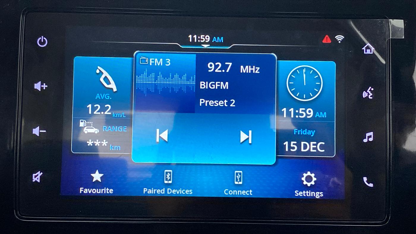 2023 Maruti BREZZA ZXI SMART HYBRID DUAL TONE, Petrol, Manual, 6,696 km, Touchscreen Infotainment System