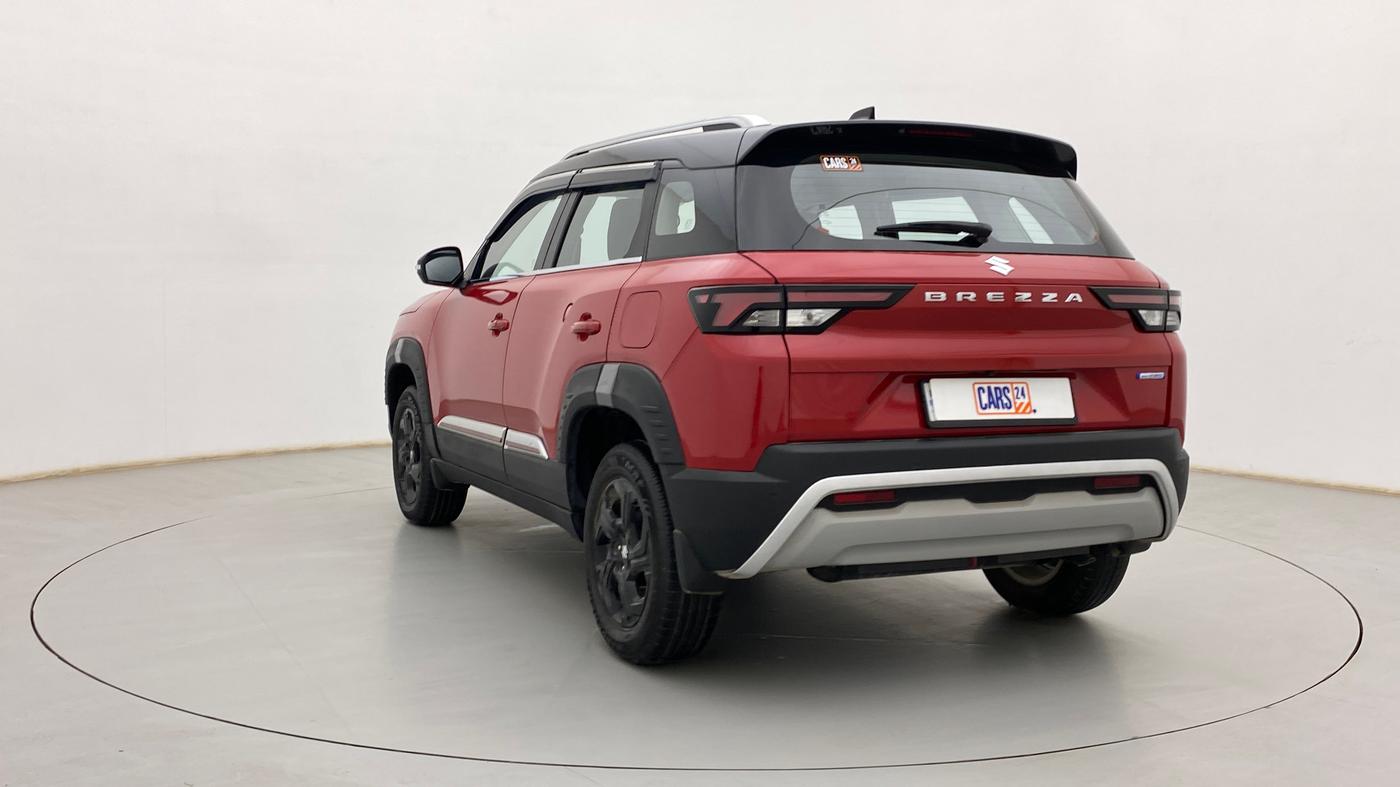 2023 Maruti BREZZA ZXI SMART HYBRID DUAL TONE, Petrol, Manual, 6,696 km, Left Back Diagonal