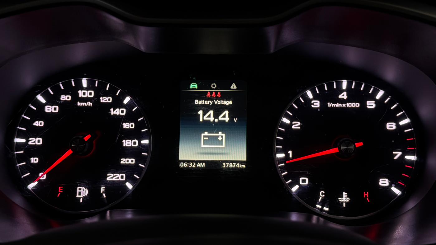 2024 MG ASTOR Sprint 1.5 MT (Ivory), Petrol, Manual, 37,943 km, Odometer Image