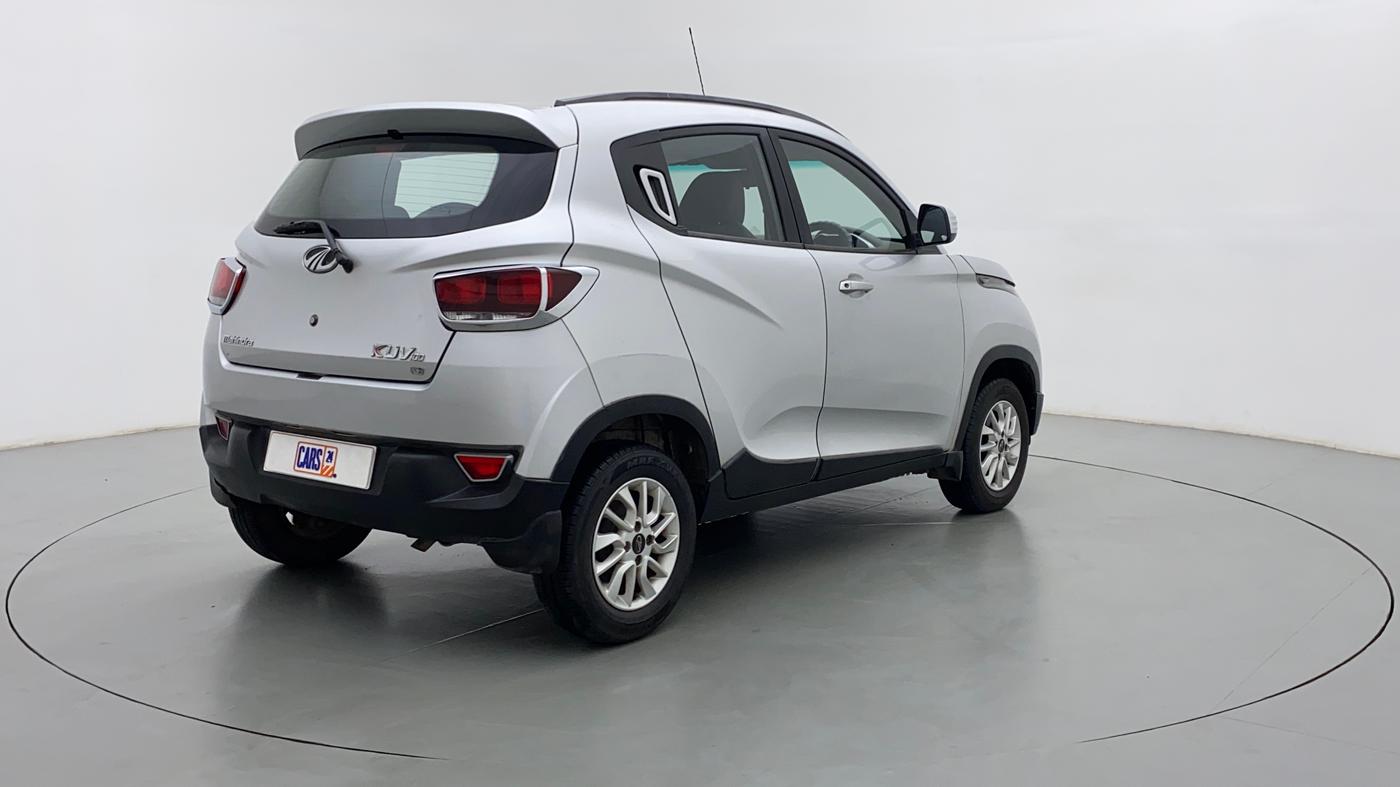 2016 Mahindra Kuv100 K8 5 STR, Petrol, Manual, 29,580 km, Right Back Diagonal