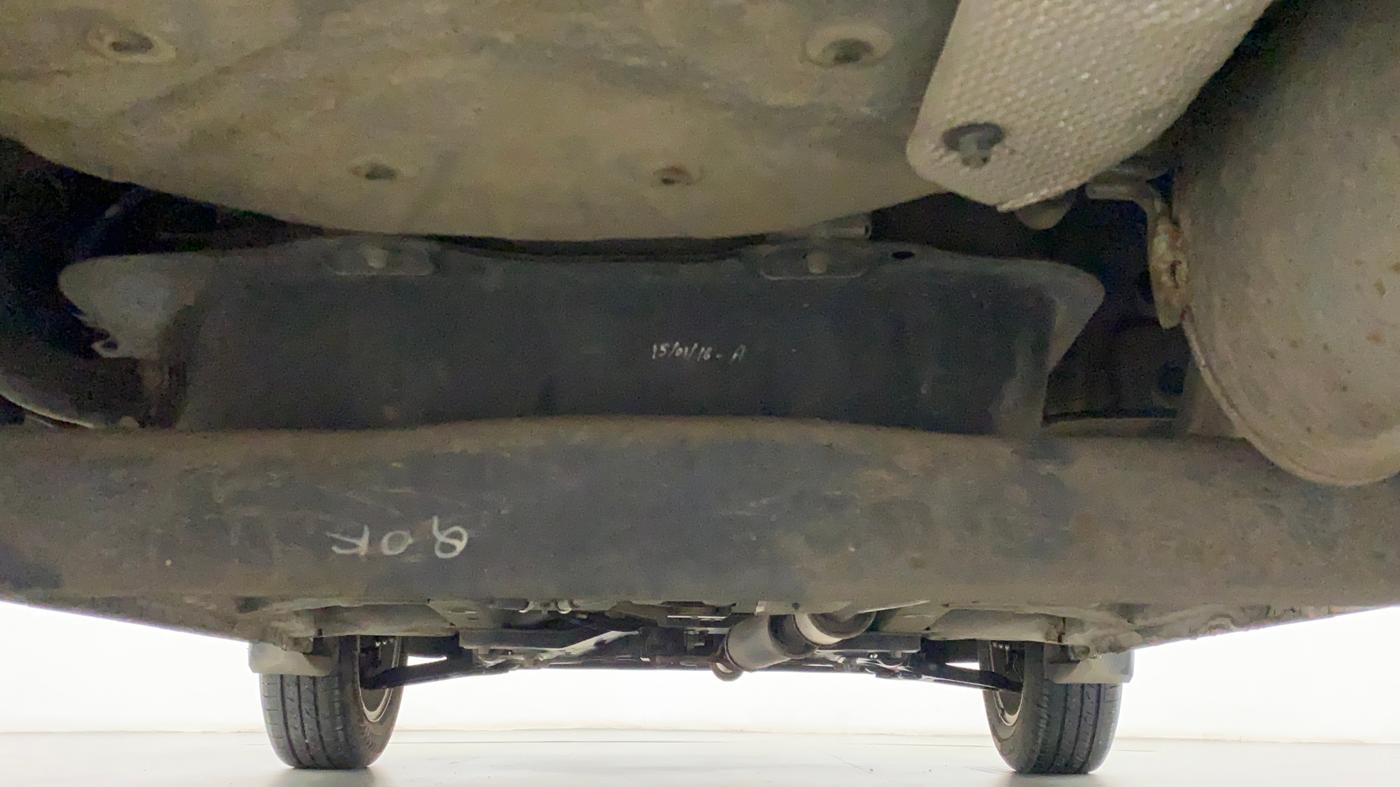 2016 Mahindra Kuv100 K8 5 STR, Petrol, Manual, 29,580 km, Rear Underbody