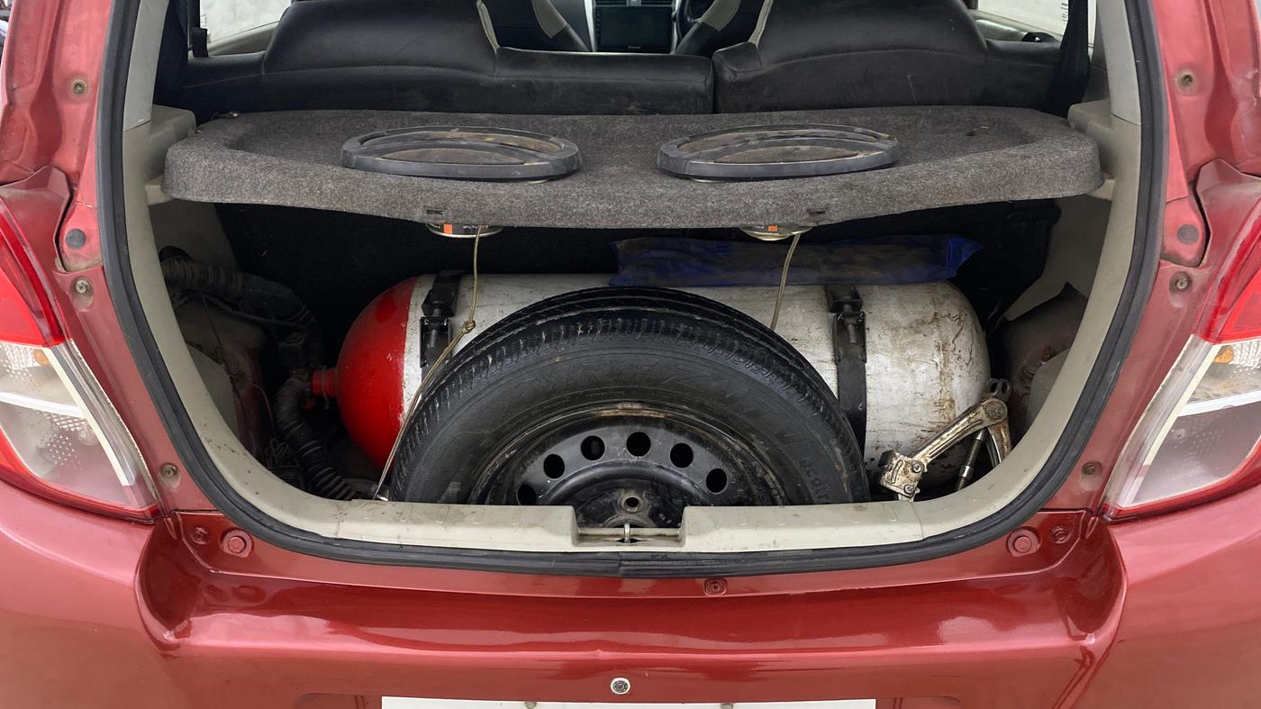 2016 Maruti Celerio VXI CNG, CNG, Manual, 93,917 km, Boot Inside