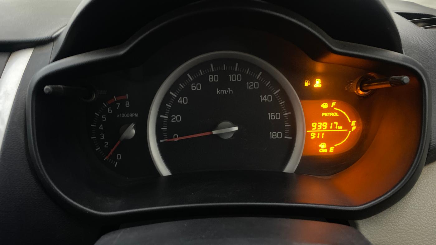 2016 Maruti Celerio VXI CNG, CNG, Manual, 93,917 km, Odometer Image