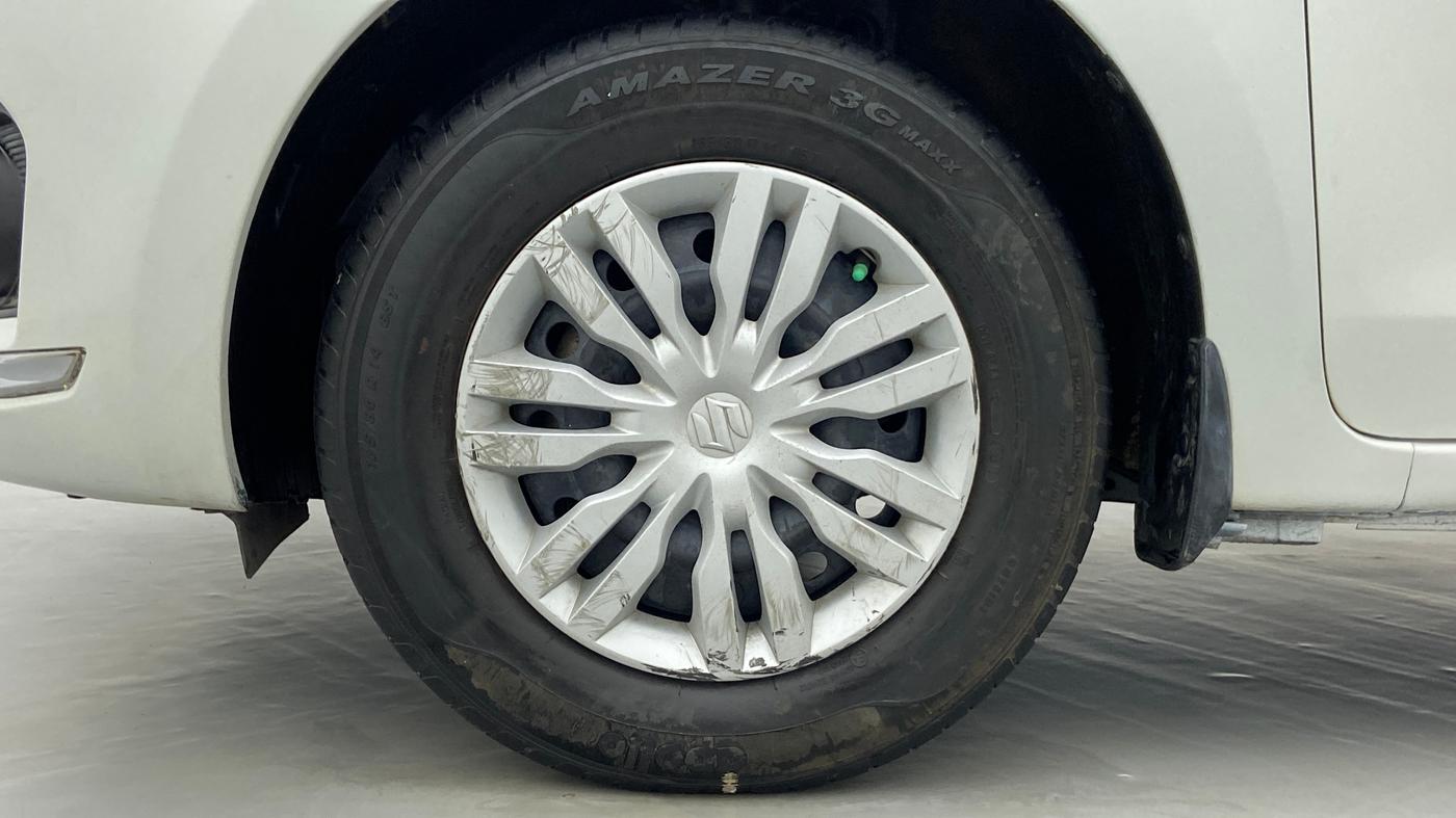 2018 Maruti Dzire VXI, Petrol, Manual, 44,509 km, Left Front Wheel