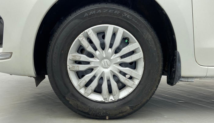 2018 Maruti Dzire VXI, Petrol, Manual, 44,509 km, Left Front Wheel