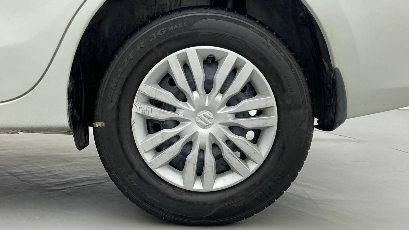 2018 Maruti Dzire VXI, Petrol, Manual, 44,509 km, Left Rear Wheel