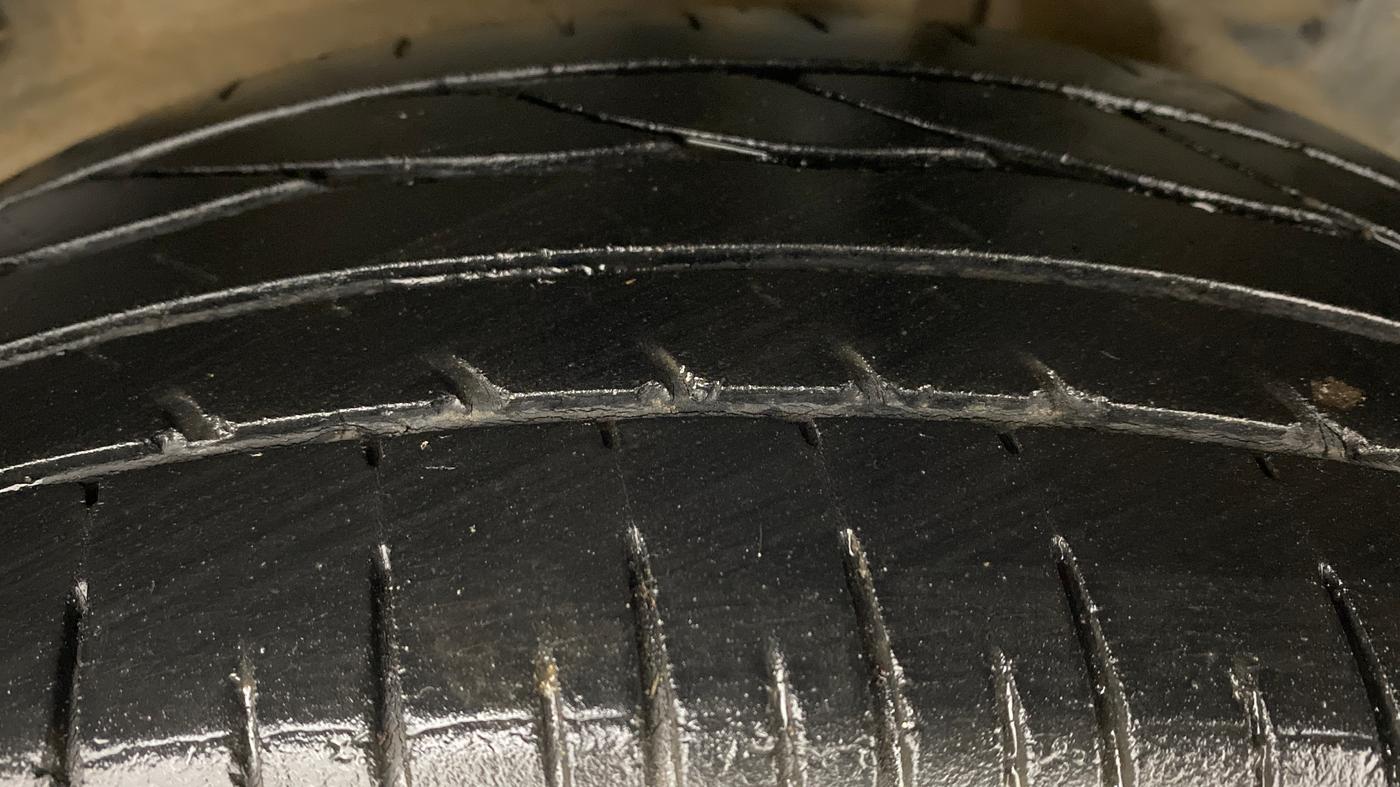 2012 Toyota Etios VD, Diesel, Manual, 95,609 km, Left Rear Tyre Tread