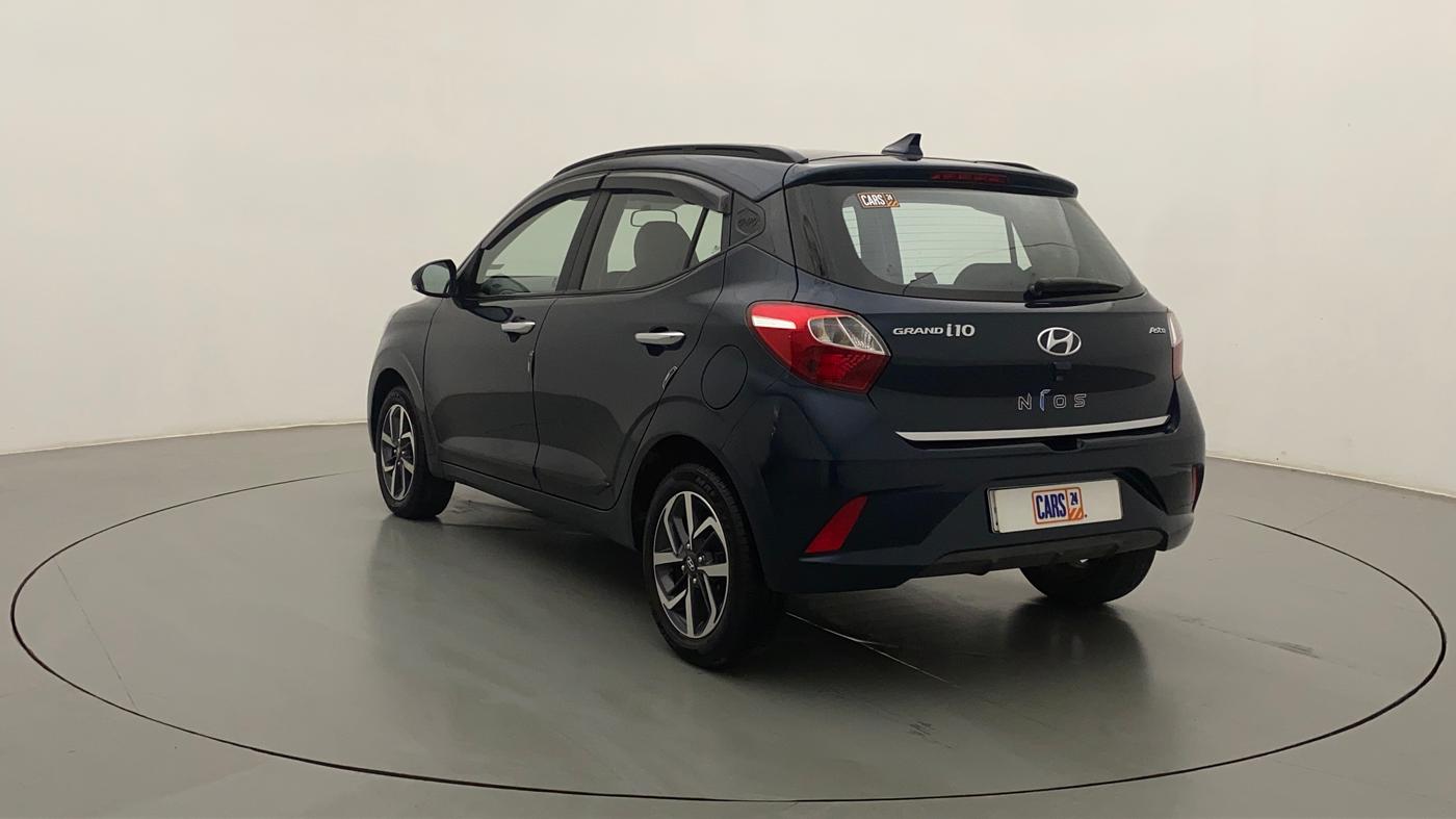 2022 Hyundai GRAND I10 NIOS ASTA AMT 1.2 KAPPA VTVT, Petrol, Automatic, 16,539 km, Left Back Diagonal