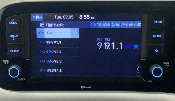 2022 Hyundai GRAND I10 NIOS ASTA AMT 1.2 KAPPA VTVT, Petrol, Automatic, 16,539 km, Infotainment System