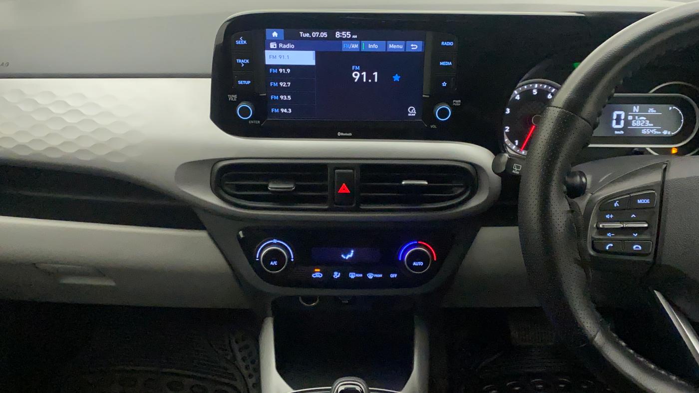 2022 Hyundai GRAND I10 NIOS ASTA AMT 1.2 KAPPA VTVT, Petrol, Automatic, 16,539 km, Air Conditioner
