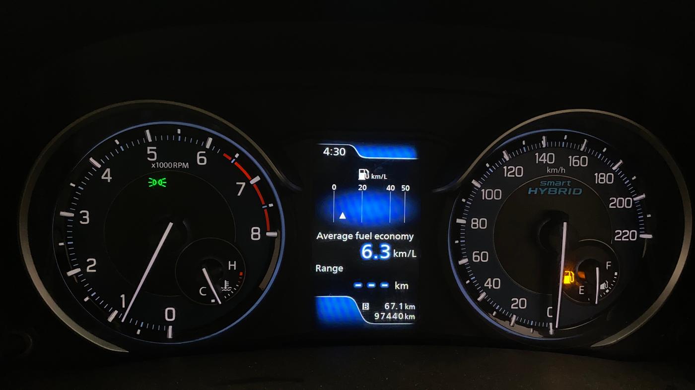 2019 Maruti Ertiga VXI SHVS, CNG, Manual, 97,475 km, Odometer Image