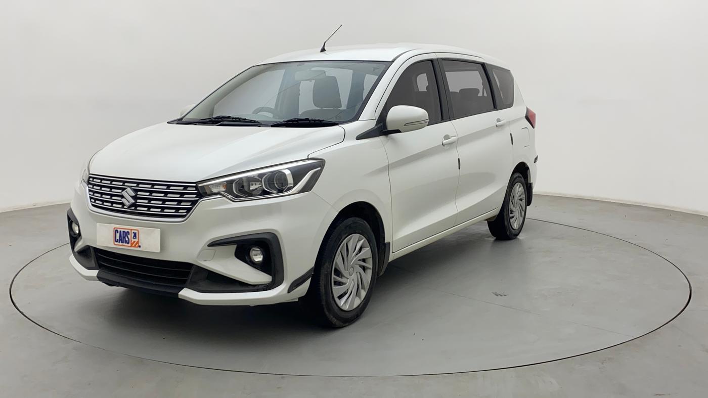 2019 Maruti Ertiga VXI SHVS, CNG, Manual, 97,475 km, Left Front Diagonal