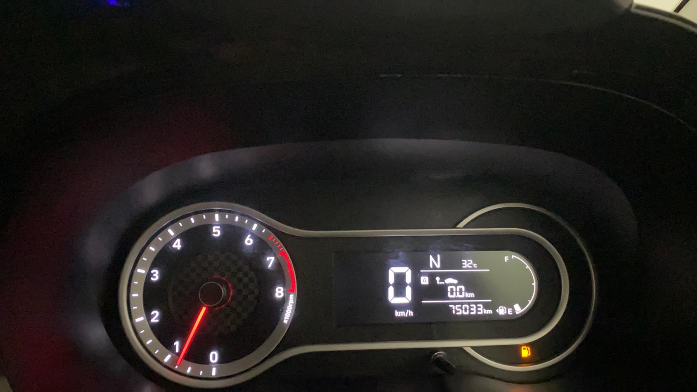 2020 Hyundai GRAND I10 NIOS SPORTZ AMT 1.2 KAPPA VTVT, Petrol, Automatic, 75,015 km, Odometer Image