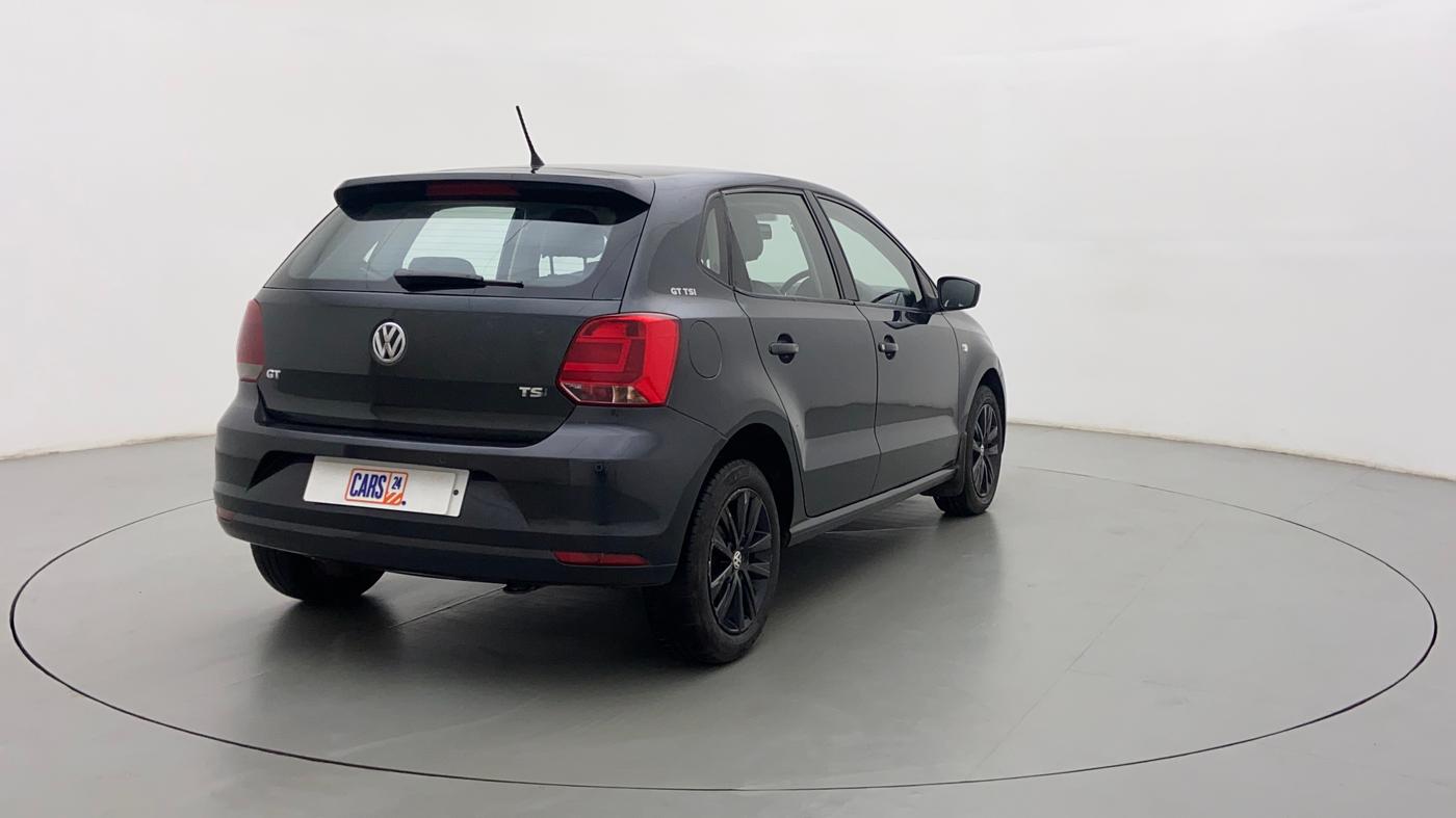 2015 Volkswagen Polo GT TSI 1.2 PETROL AT, Petrol, Automatic, 63,460 km, Right Back Diagonal