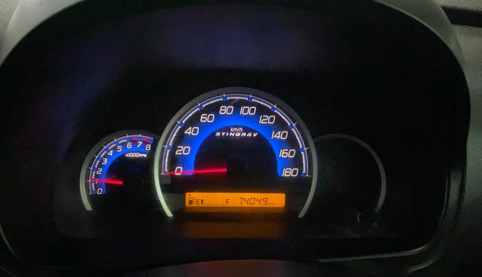 2016 Maruti Wagon R Stingray VXI, Petrol, Manual, 74,043 km, Odometer Image