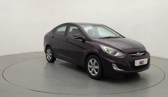 2013 Hyundai Verna FLUIDIC 1.4 VTVT, Petrol, Manual, 91,503 km, Right Front Diagonal