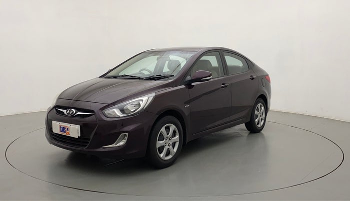 2013 Hyundai Verna FLUIDIC 1.4 VTVT, Petrol, Manual, 91,503 km, Left Front Diagonal