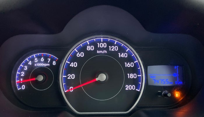 2012 Hyundai i10 ERA 1.1, Petrol, Manual, 74,754 km, Odometer Image