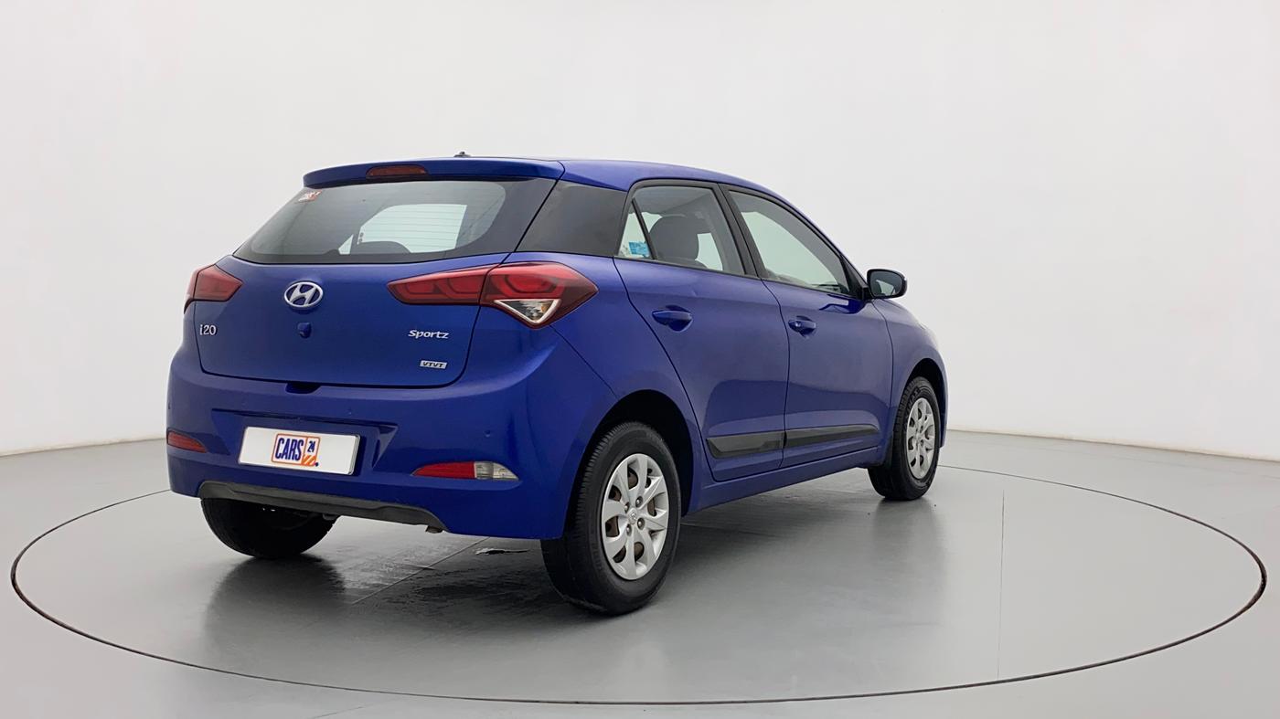 2014 Hyundai Elite i20 SPORTZ 1.2, Petrol, Manual, 60,353 km, Right Back Diagonal