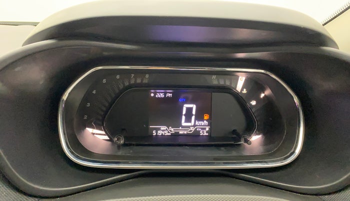 2022 Tata NEXON XM PETROL, Petrol, Manual, 51,942 km, Odometer Image