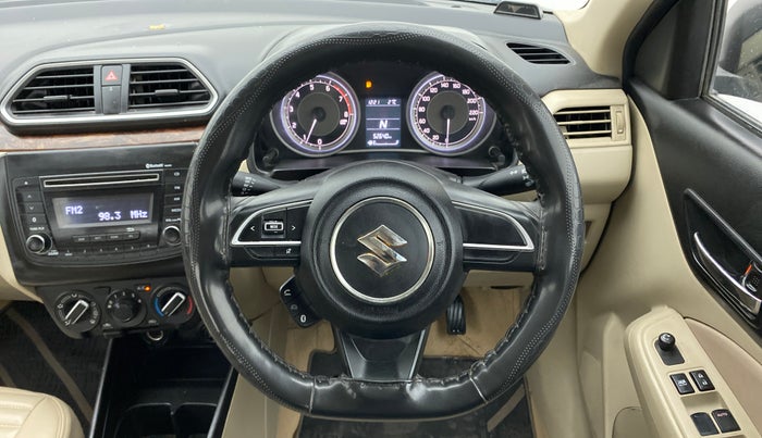 2019 Maruti Dzire VXI AMT, Petrol, Automatic, 52,640 km, Steering Wheel Close Up