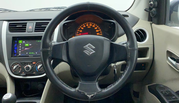 2015 Maruti Celerio VXI, Petrol, Manual, 78,646 km, Steering Wheel Close Up