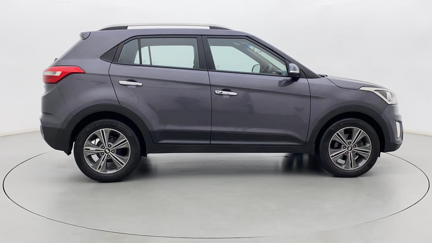 2016 Hyundai Creta SX PLUS AT 1.6 DIESEL, Diesel, Automatic, 1,14,568 km, Right Side View