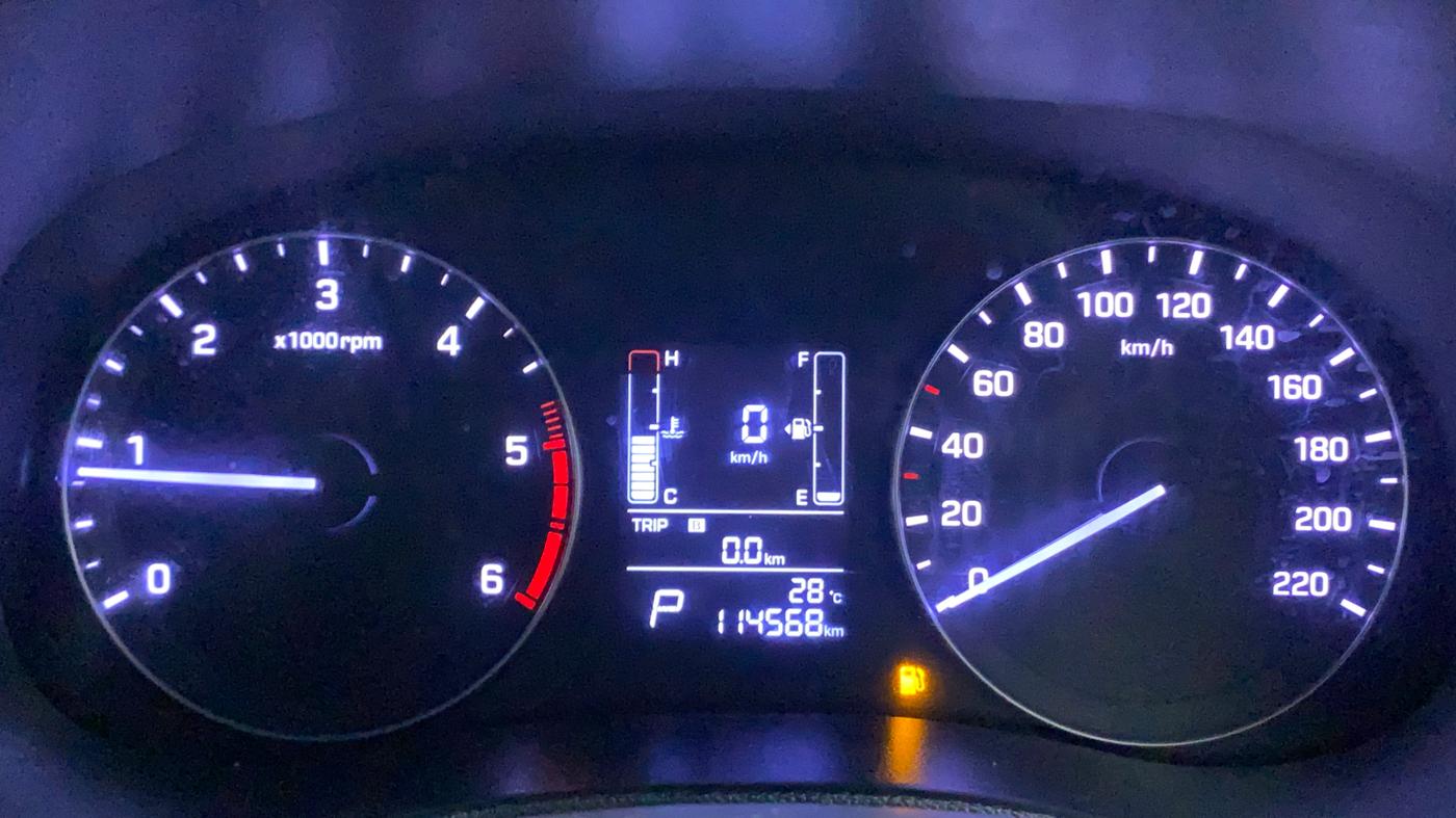 2016 Hyundai Creta SX PLUS AT 1.6 DIESEL, Diesel, Automatic, 1,14,568 km, Odometer Image