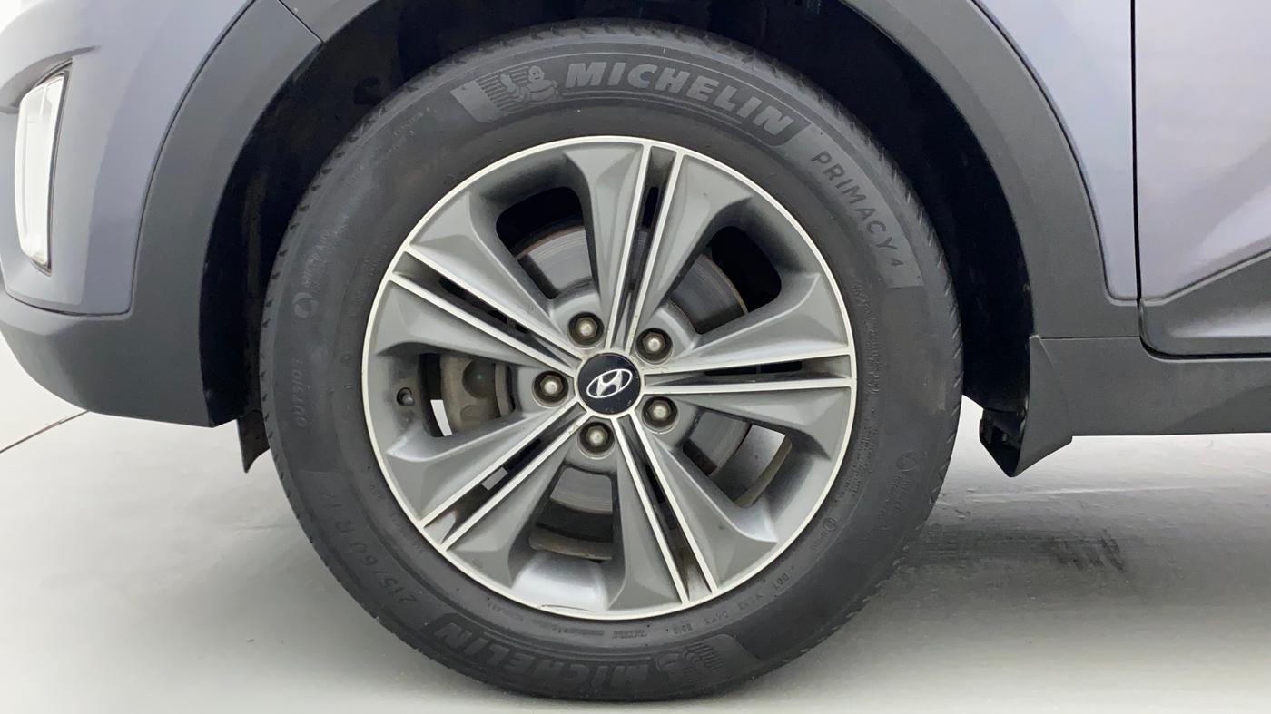 2016 Hyundai Creta SX PLUS AT 1.6 DIESEL, Diesel, Automatic, 1,14,568 km, Left Front Wheel