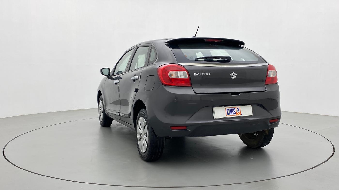 2017 Maruti Baleno DELTA PETROL 1.2, Petrol, Manual, 49,877 km, Left Back Diagonal
