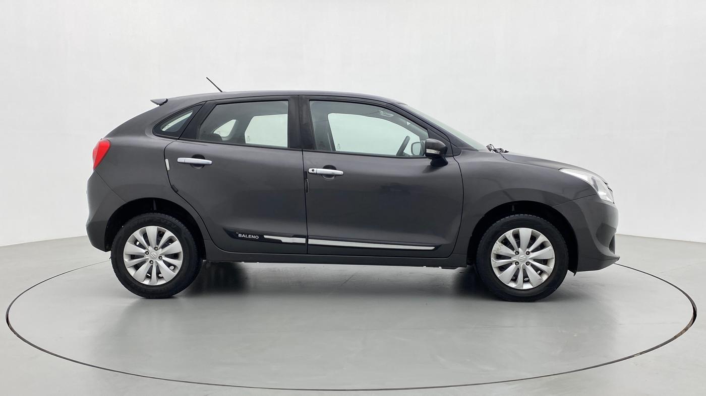2017 Maruti Baleno DELTA PETROL 1.2, Petrol, Manual, 49,877 km, Right Side View