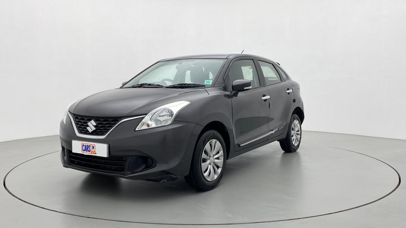 2017 Maruti Baleno DELTA PETROL 1.2, Petrol, Manual, 49,877 km, Left Front Diagonal