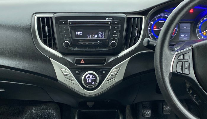 2017 Maruti Baleno DELTA PETROL 1.2, Petrol, Manual, 49,877 km, Air Conditioner