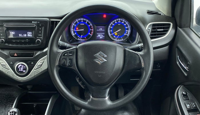 2017 Maruti Baleno DELTA PETROL 1.2, Petrol, Manual, 49,877 km, Steering Wheel Close Up