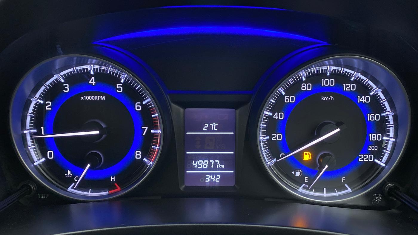2017 Maruti Baleno DELTA PETROL 1.2, Petrol, Manual, 49,877 km, Odometer Image